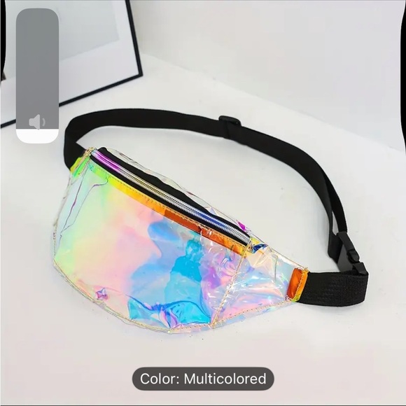 Holographic Multicolored Fanny Pack - Picture 2 of 3